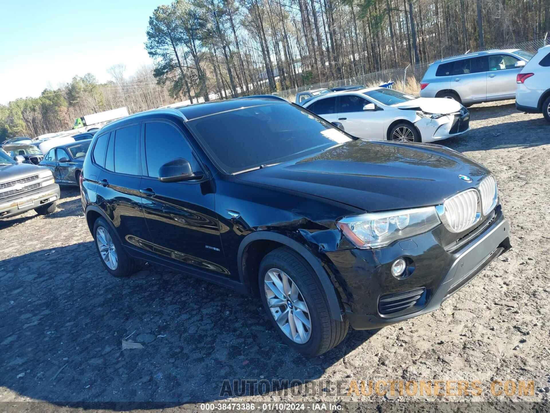 5UXWZ7C30H0V92296 BMW X3 2017