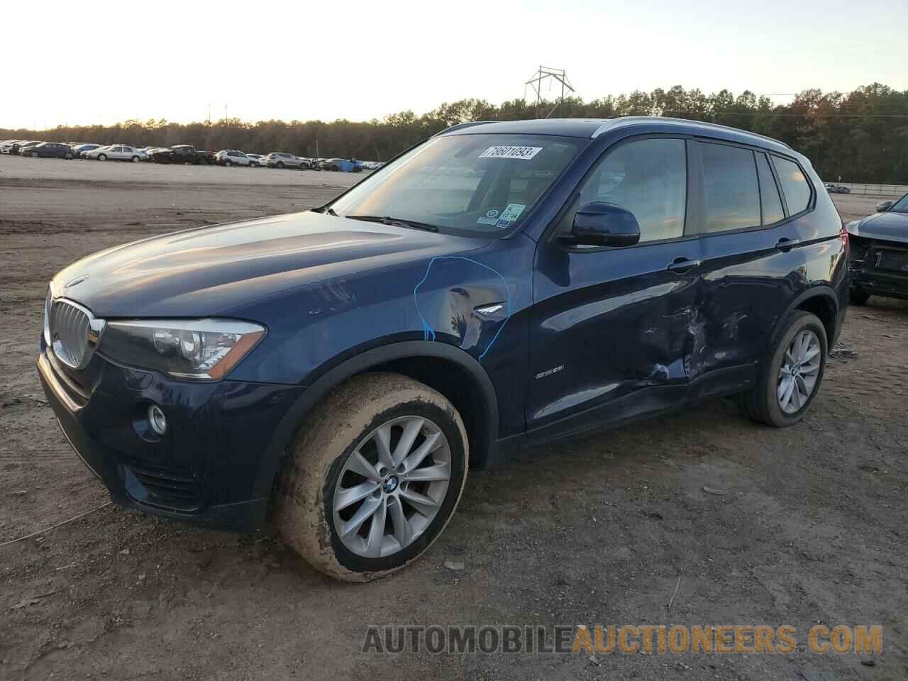 5UXWZ7C30H0V92928 BMW X3 2017