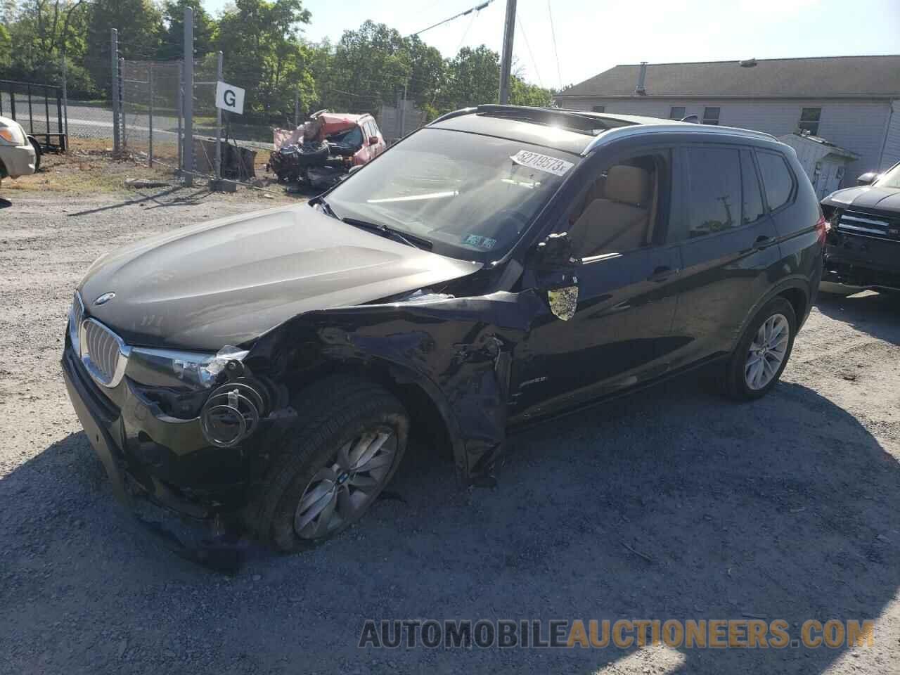 5UXWZ7C30H0V93349 BMW X3 2017