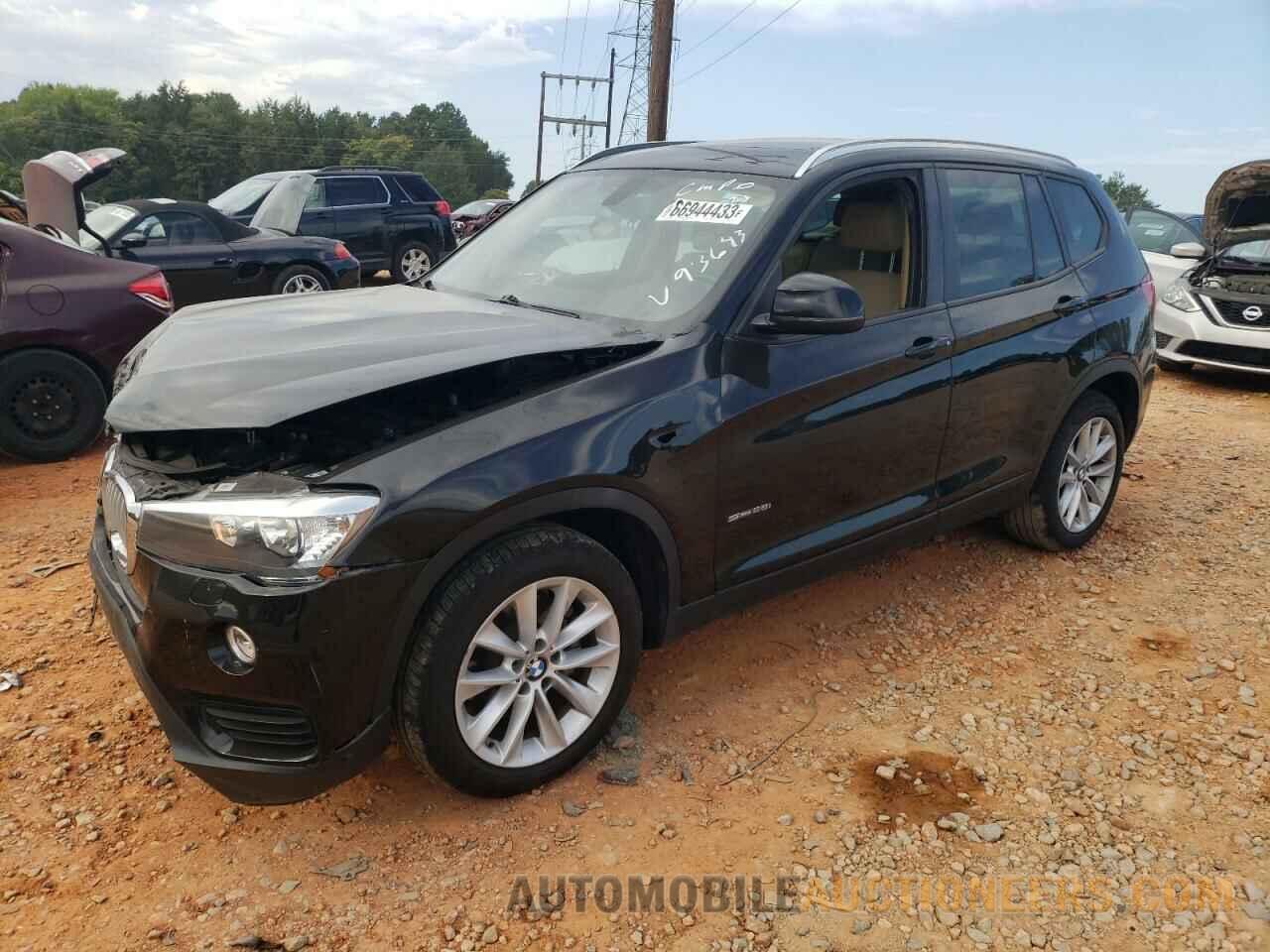 5UXWZ7C30H0V93643 BMW X3 2017