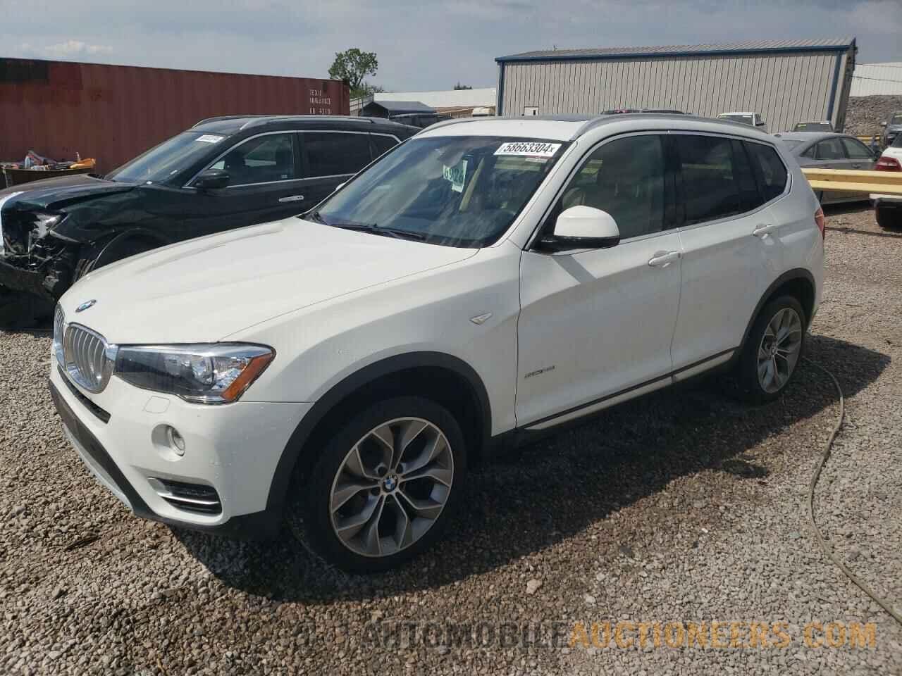 5UXWZ7C30H0X39717 BMW X3 2017