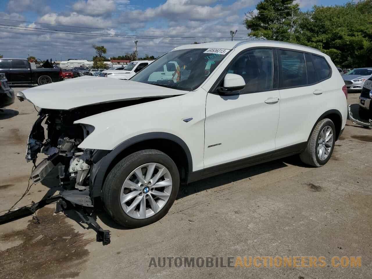 5UXWZ7C30H0X39894 BMW X3 2017