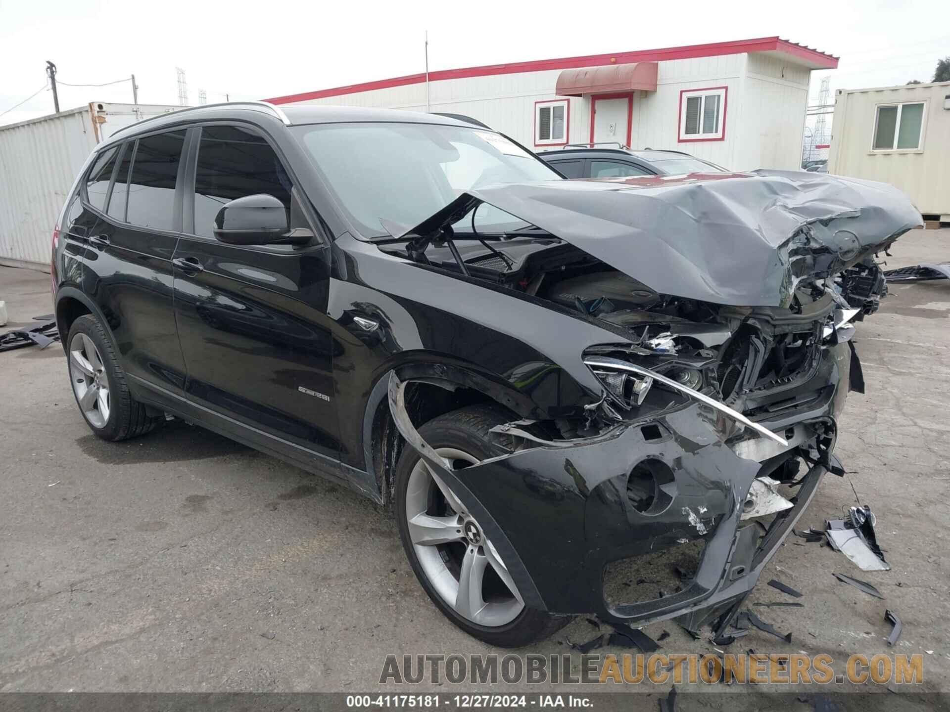 5UXWZ7C30H0X42357 BMW X3 2017