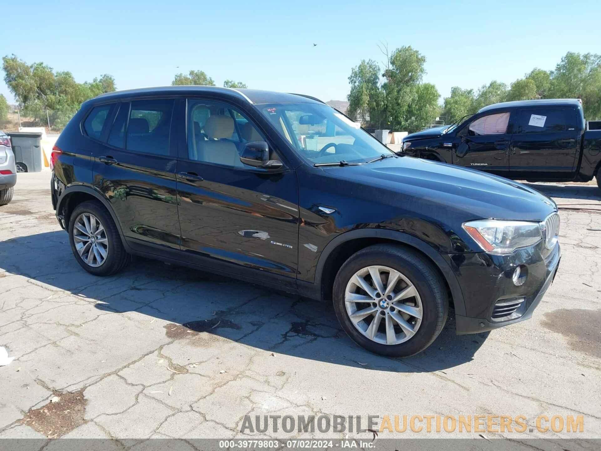 5UXWZ7C31H0V88080 BMW X3 2017