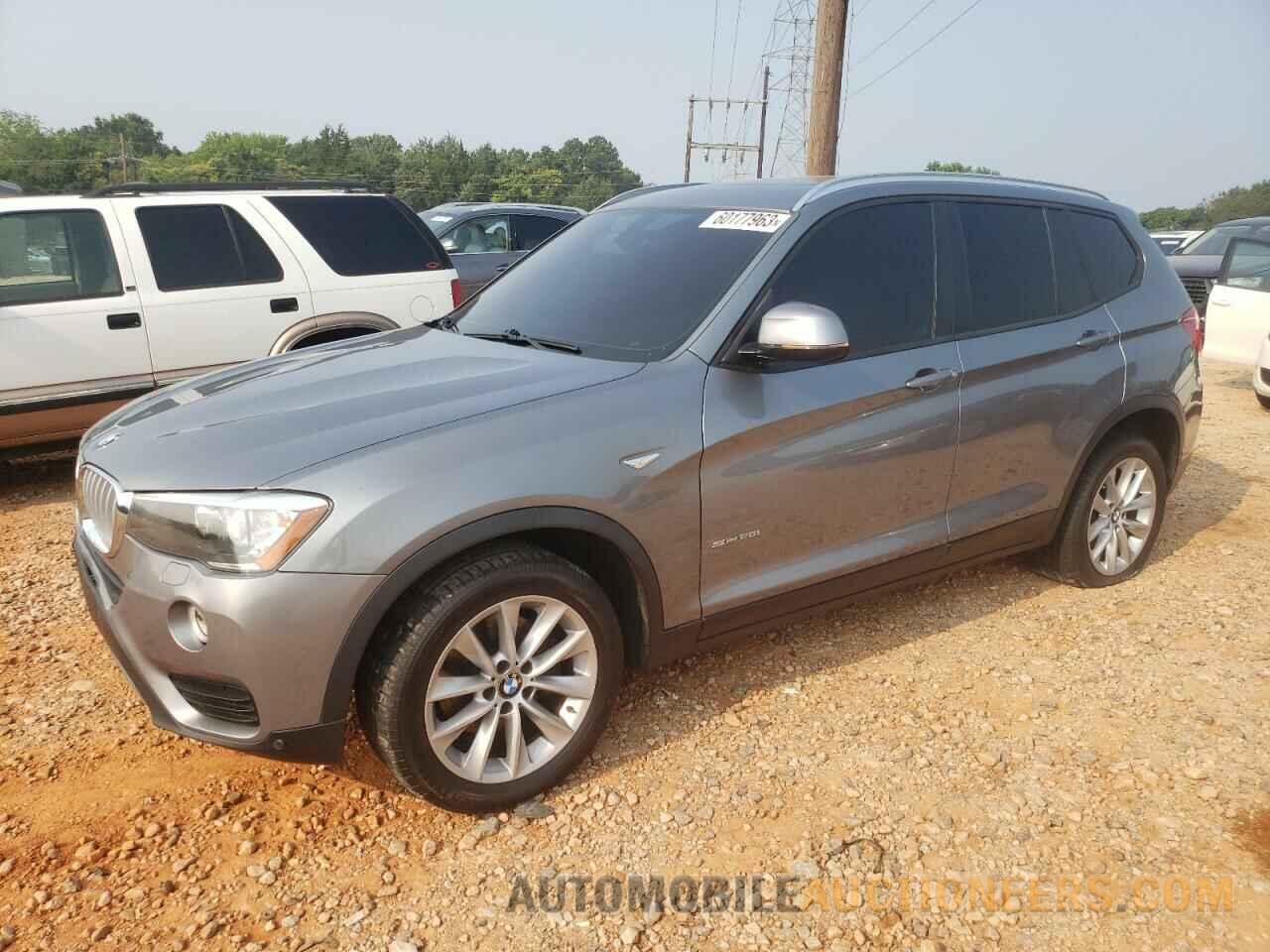 5UXWZ7C31H0V89536 BMW X3 2017