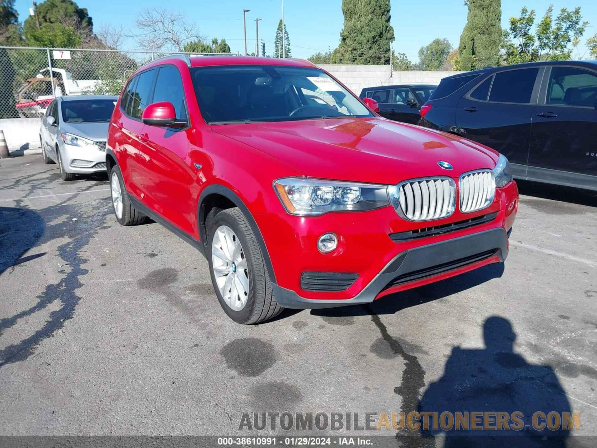 5UXWZ7C31H0V90282 BMW X3 2017