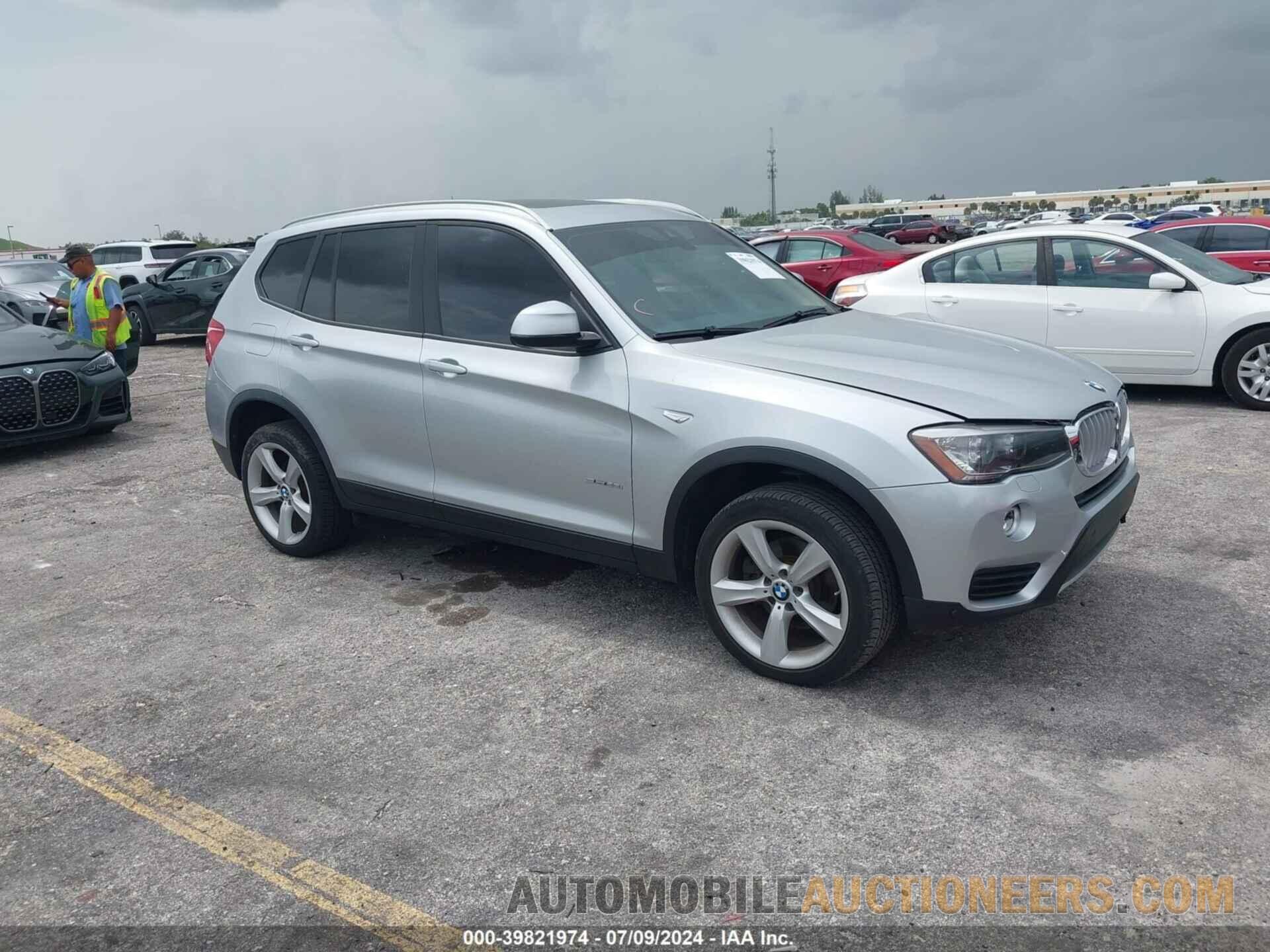 5UXWZ7C31H0V90377 BMW X3 2017