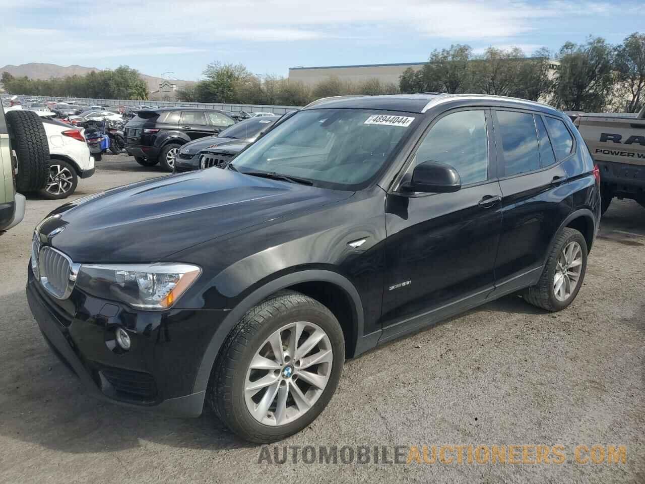 5UXWZ7C31H0V91531 BMW X3 2017