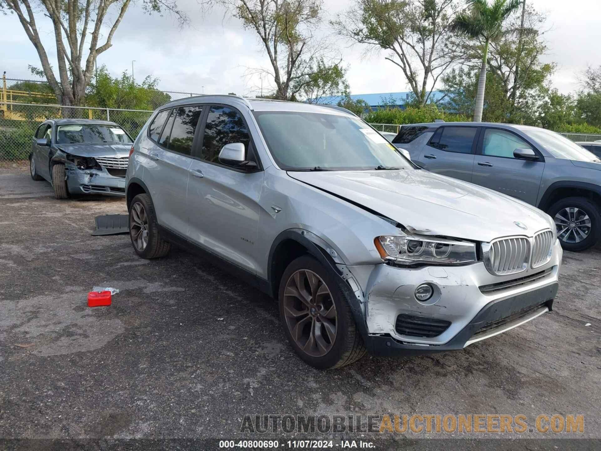 5UXWZ7C31H0V92890 BMW X3 2017