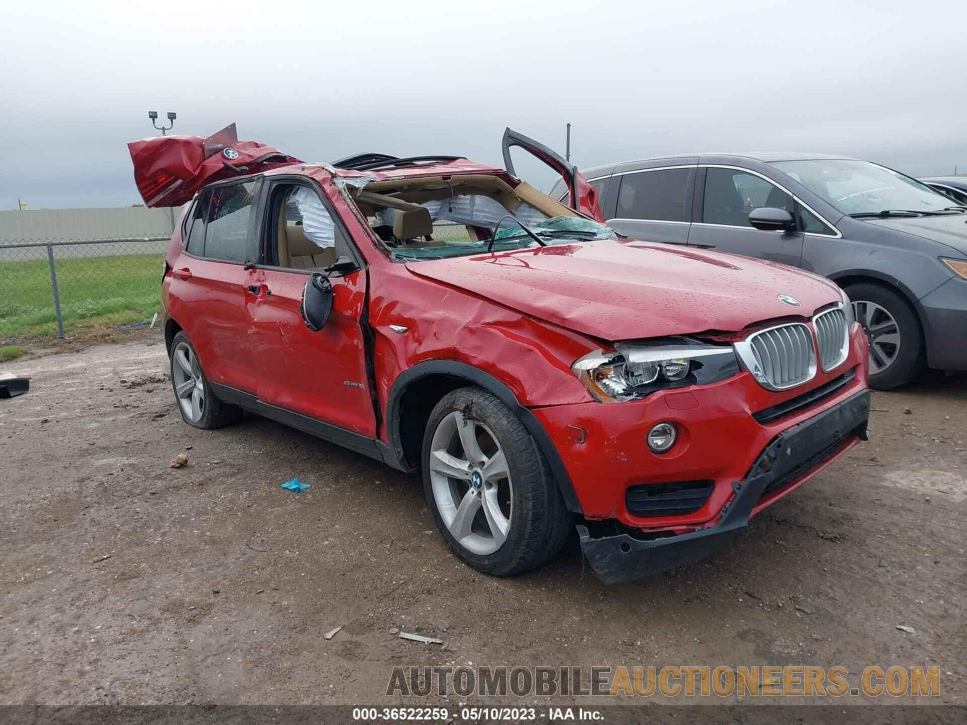 5UXWZ7C31H0V94123 BMW X3 2017