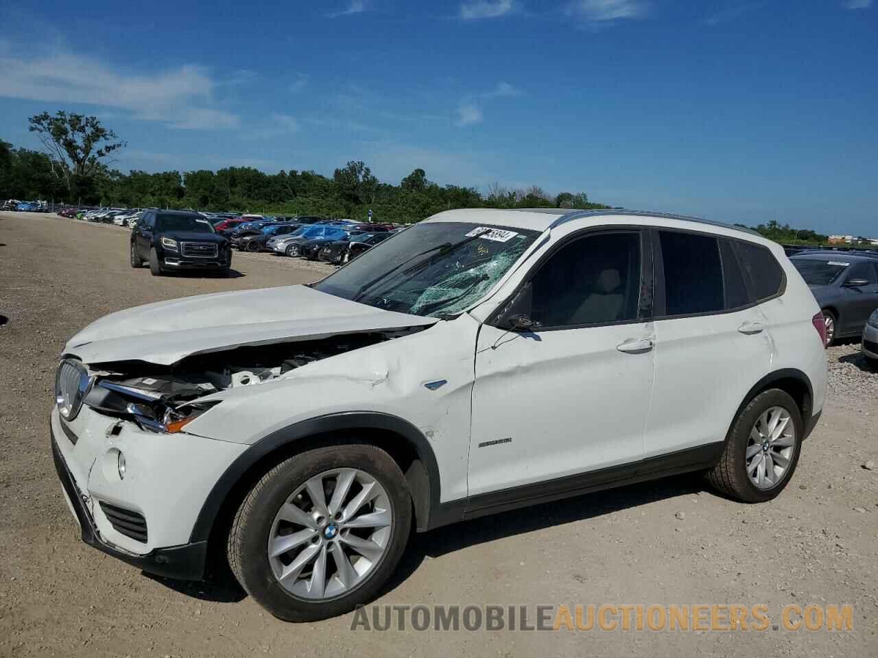 5UXWZ7C31H0V94168 BMW X3 2017