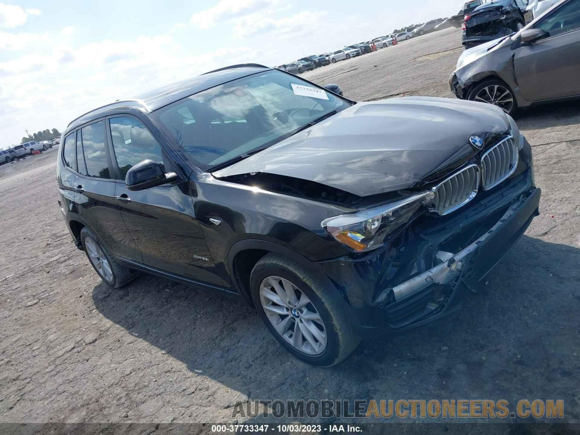 5UXWZ7C31H0X38950 BMW X3 2017