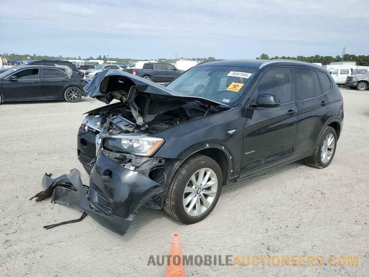 5UXWZ7C31H0X40200 BMW X3 2017