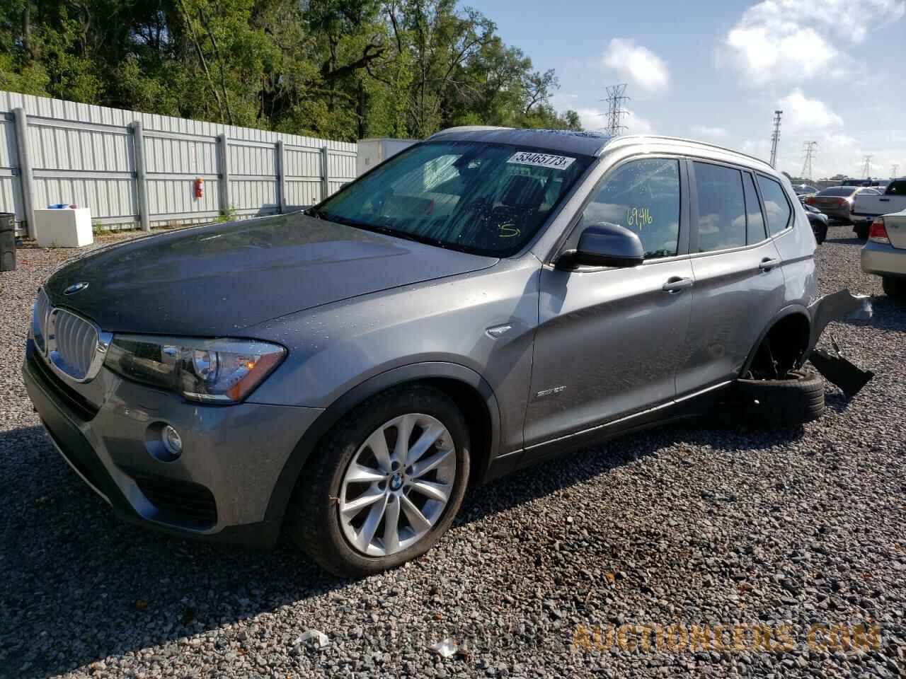 5UXWZ7C31H0X41640 BMW X3 2017