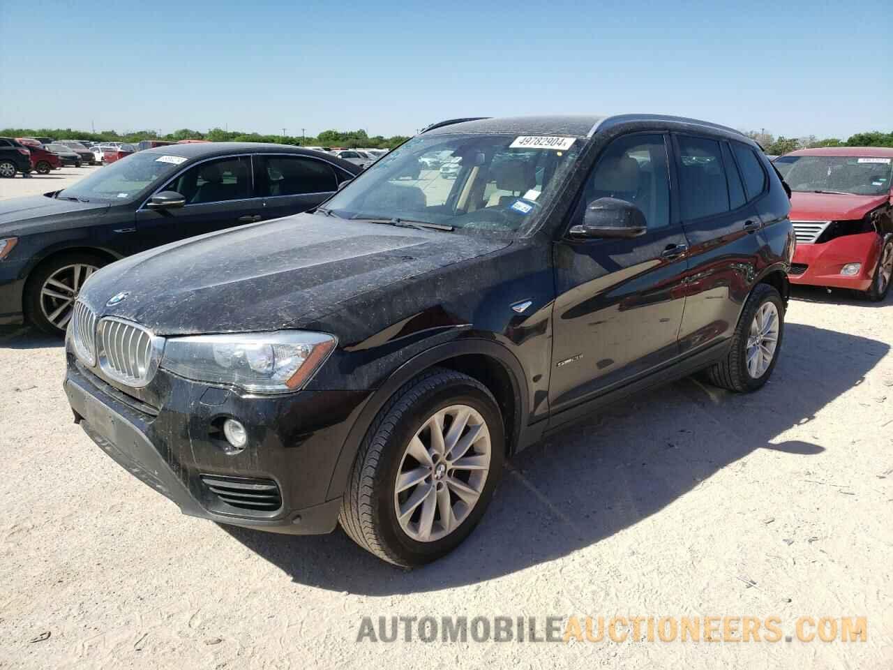 5UXWZ7C32H0V87634 BMW X3 2017