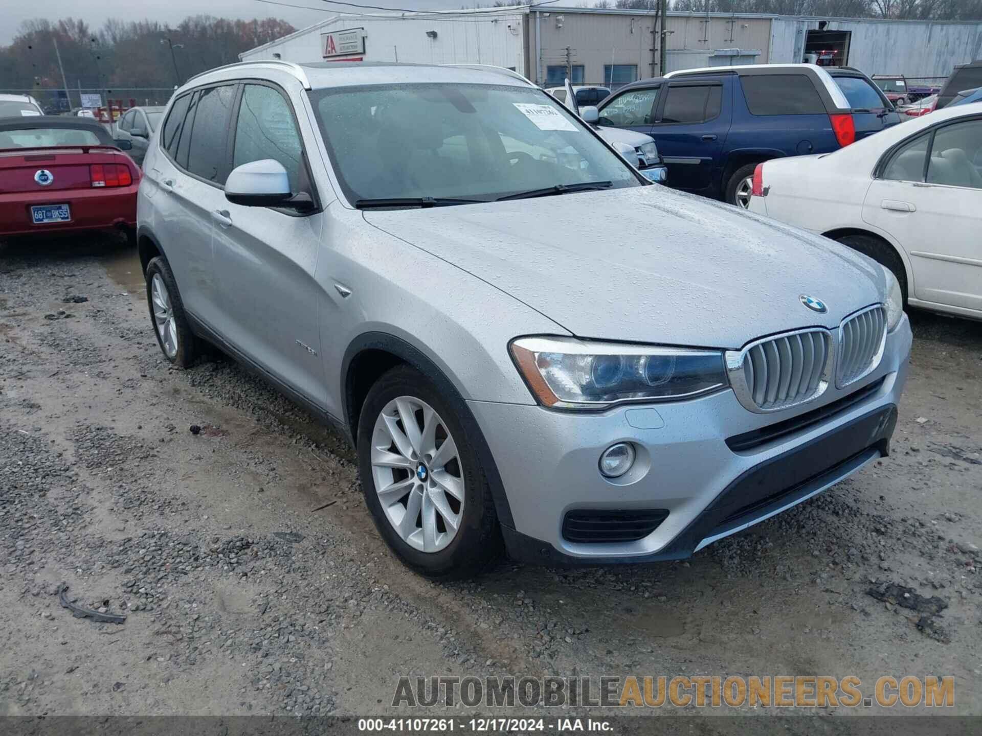 5UXWZ7C32H0V89139 BMW X3 2017