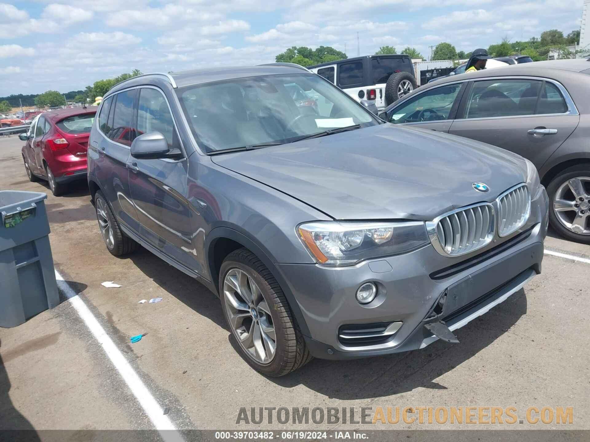 5UXWZ7C32H0V93286 BMW X3 2017