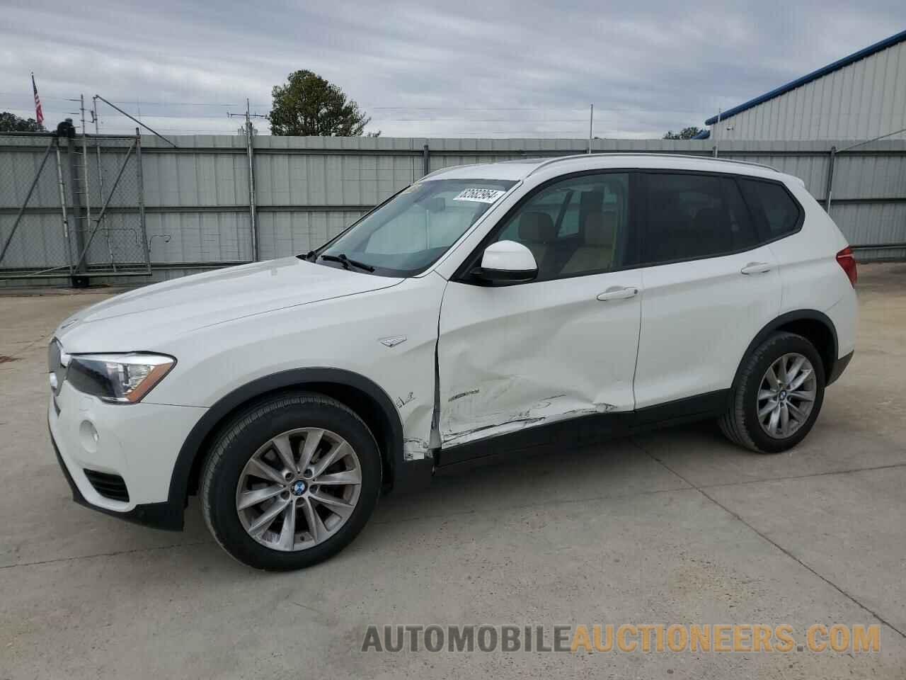 5UXWZ7C32H0V93952 BMW X3 2017