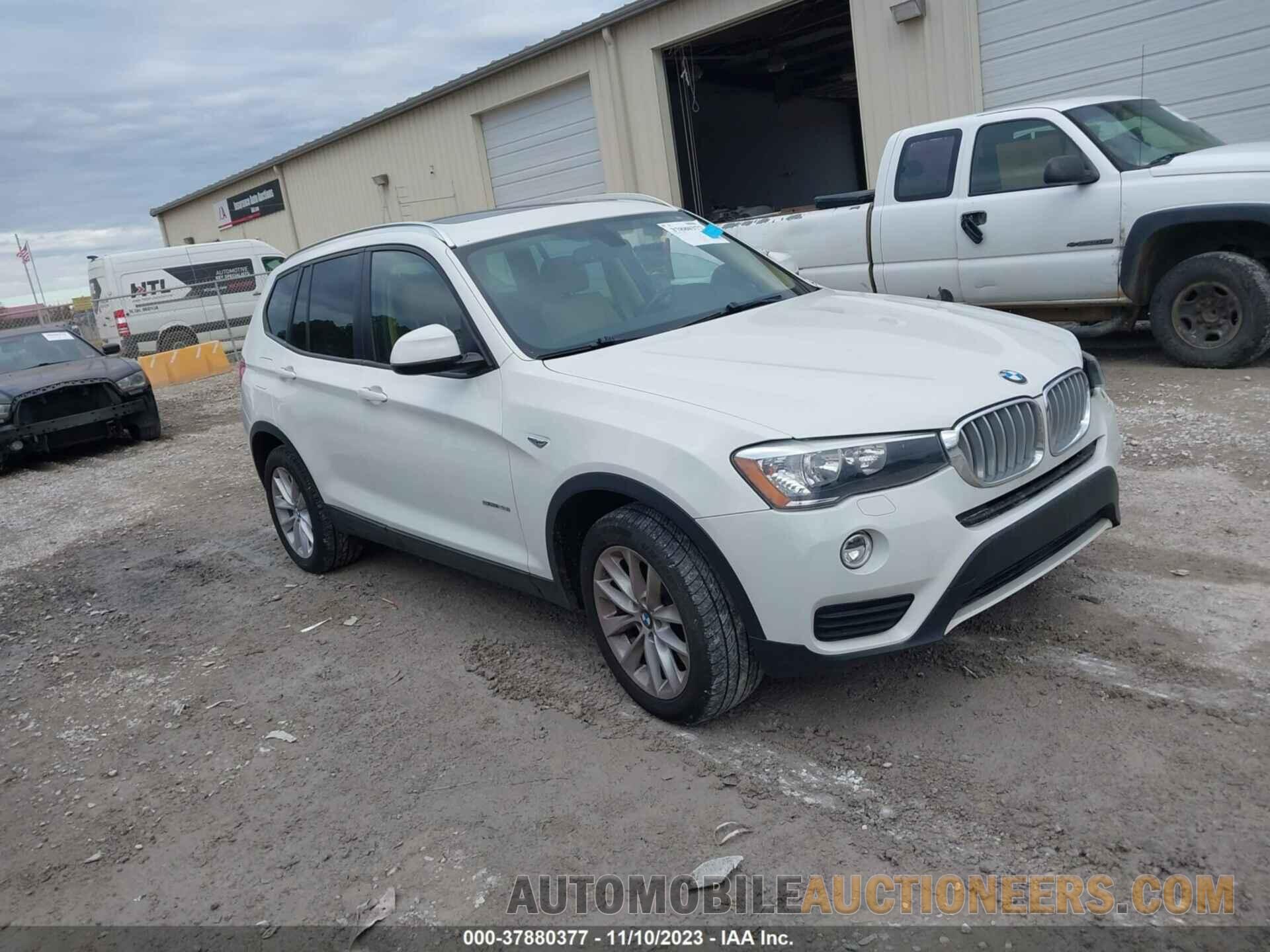 5UXWZ7C32H0V94762 BMW X3 2017