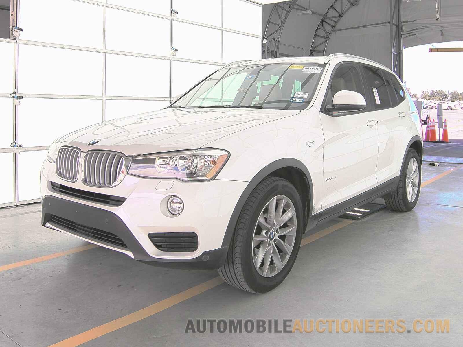 5UXWZ7C32H0X40920 BMW X3 2017