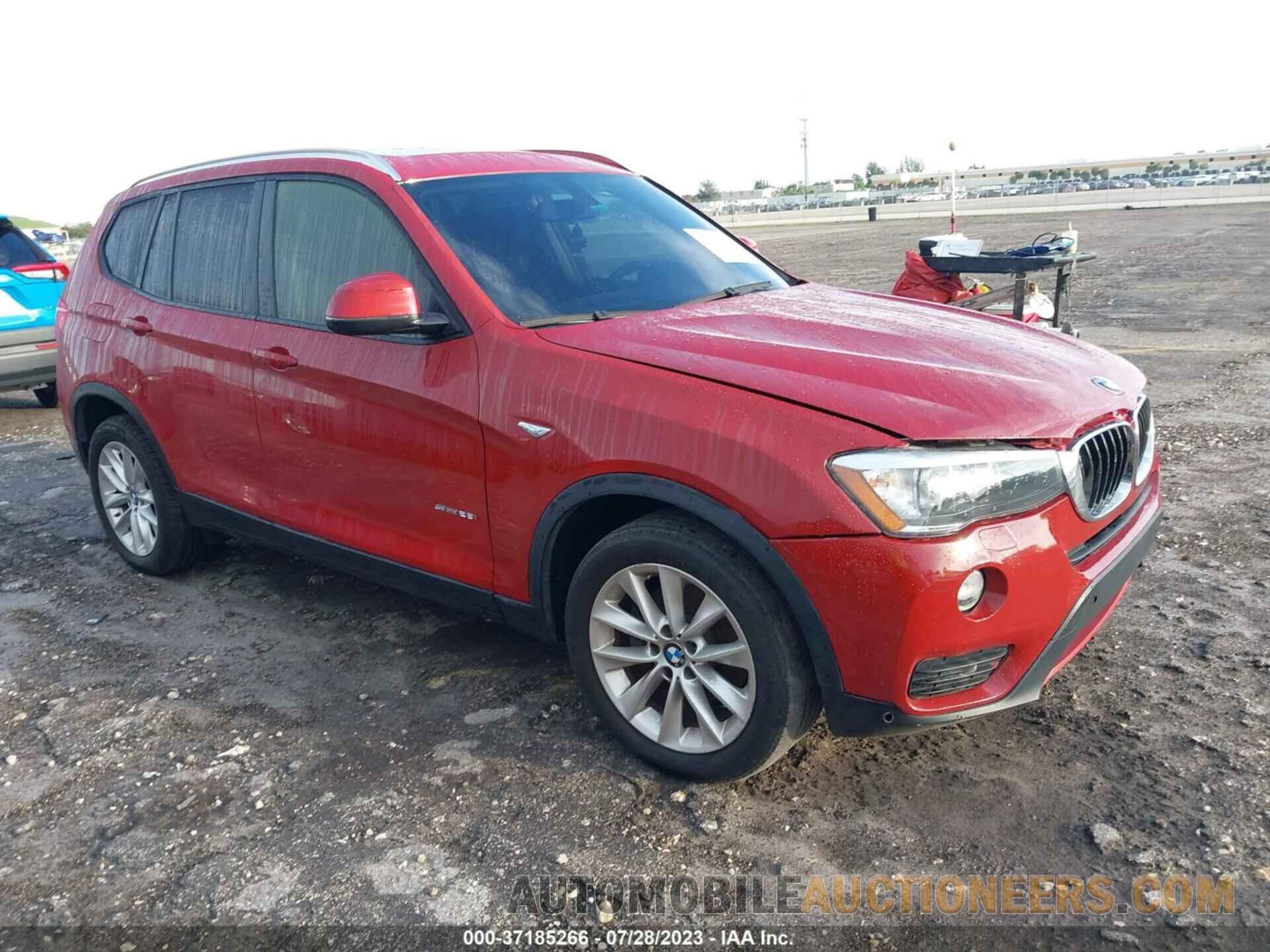 5UXWZ7C32H0X41002 BMW X3 2017