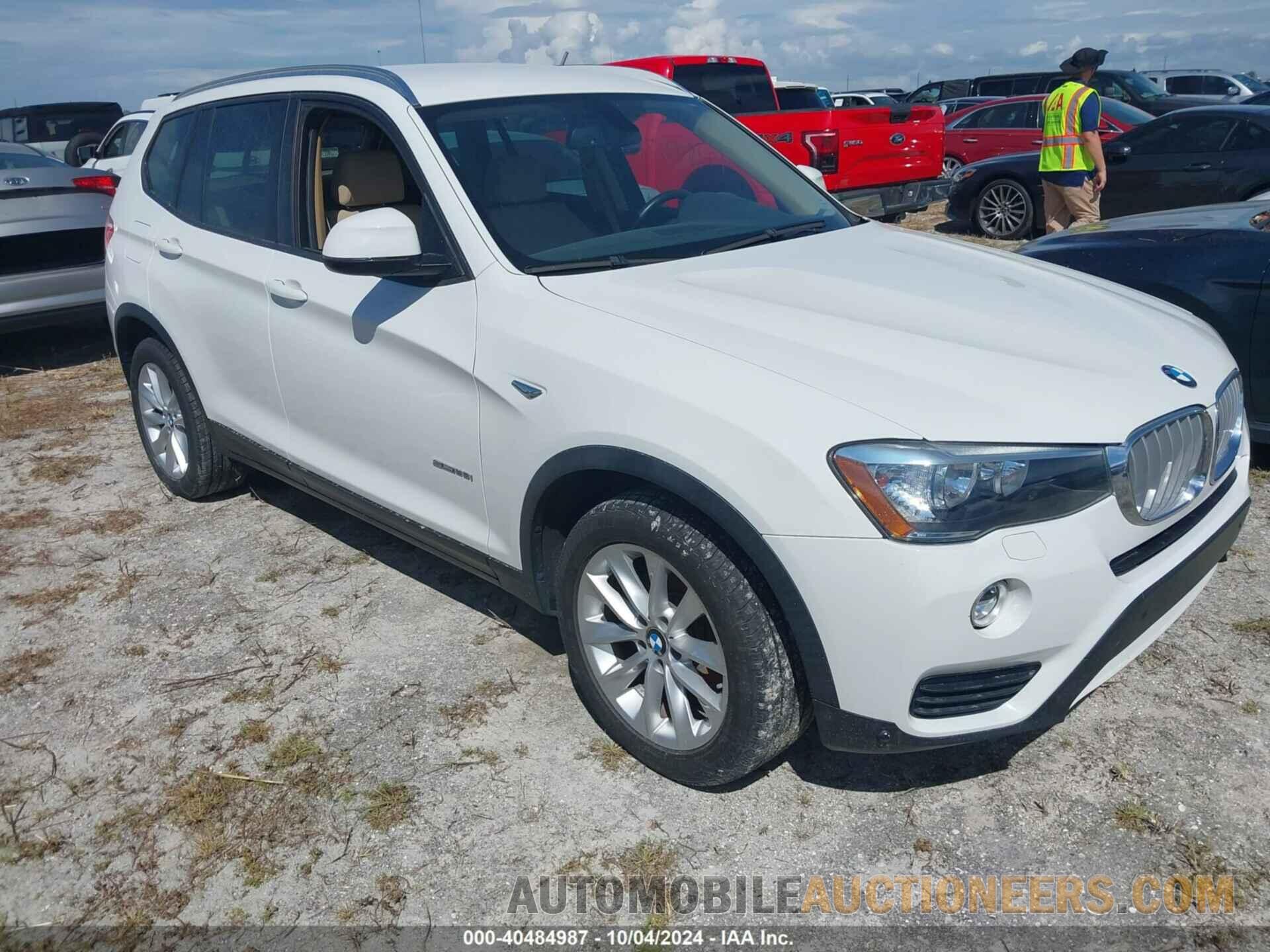 5UXWZ7C32H0X41579 BMW X3 2017