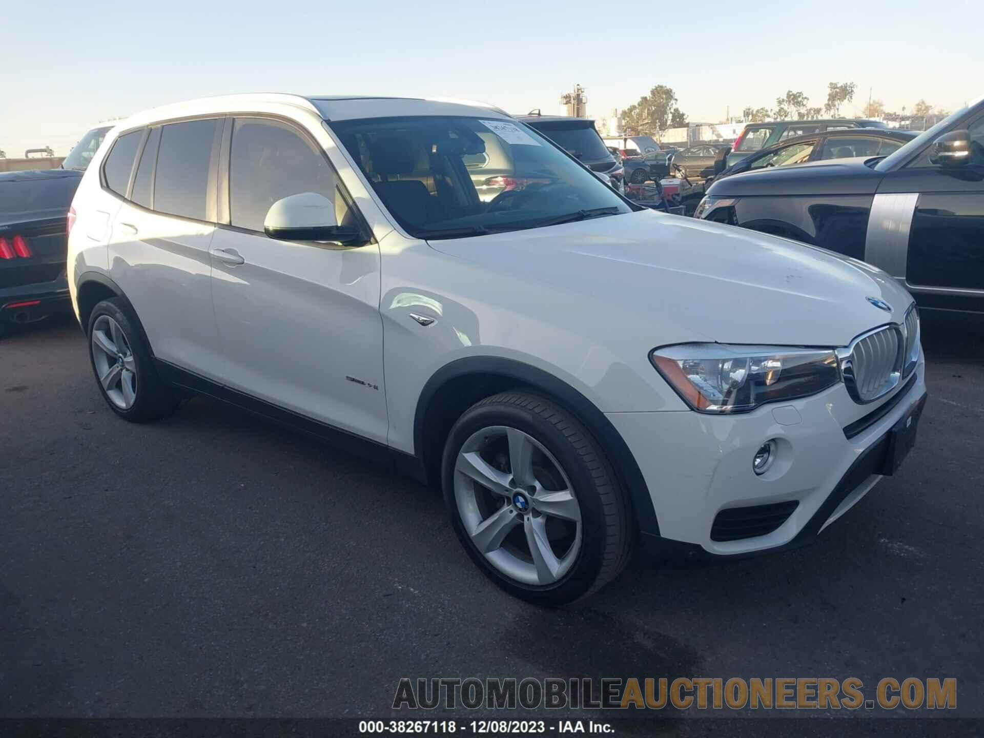 5UXWZ7C32H0X42392 BMW X3 2017