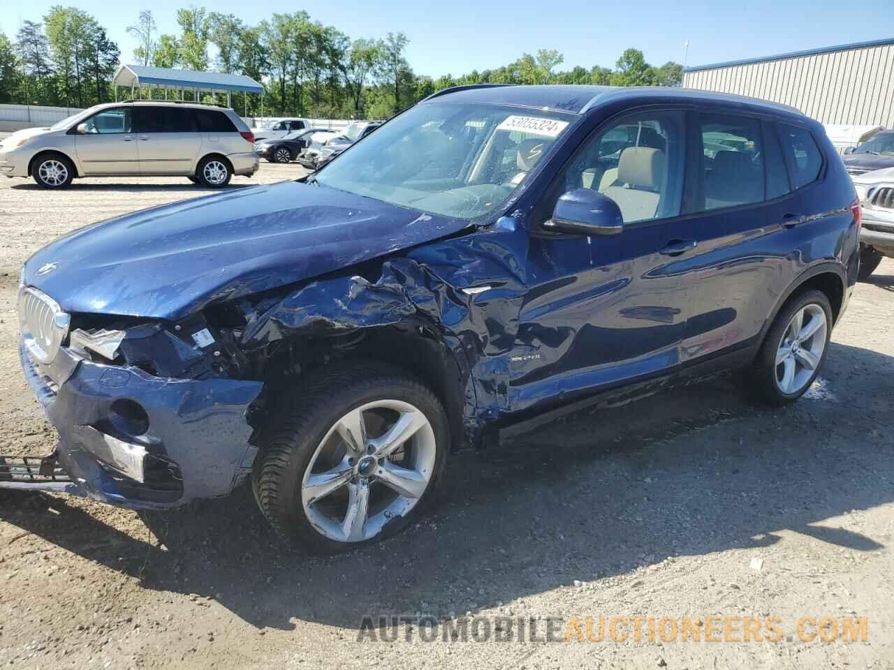 5UXWZ7C32H0X43302 BMW X3 2017