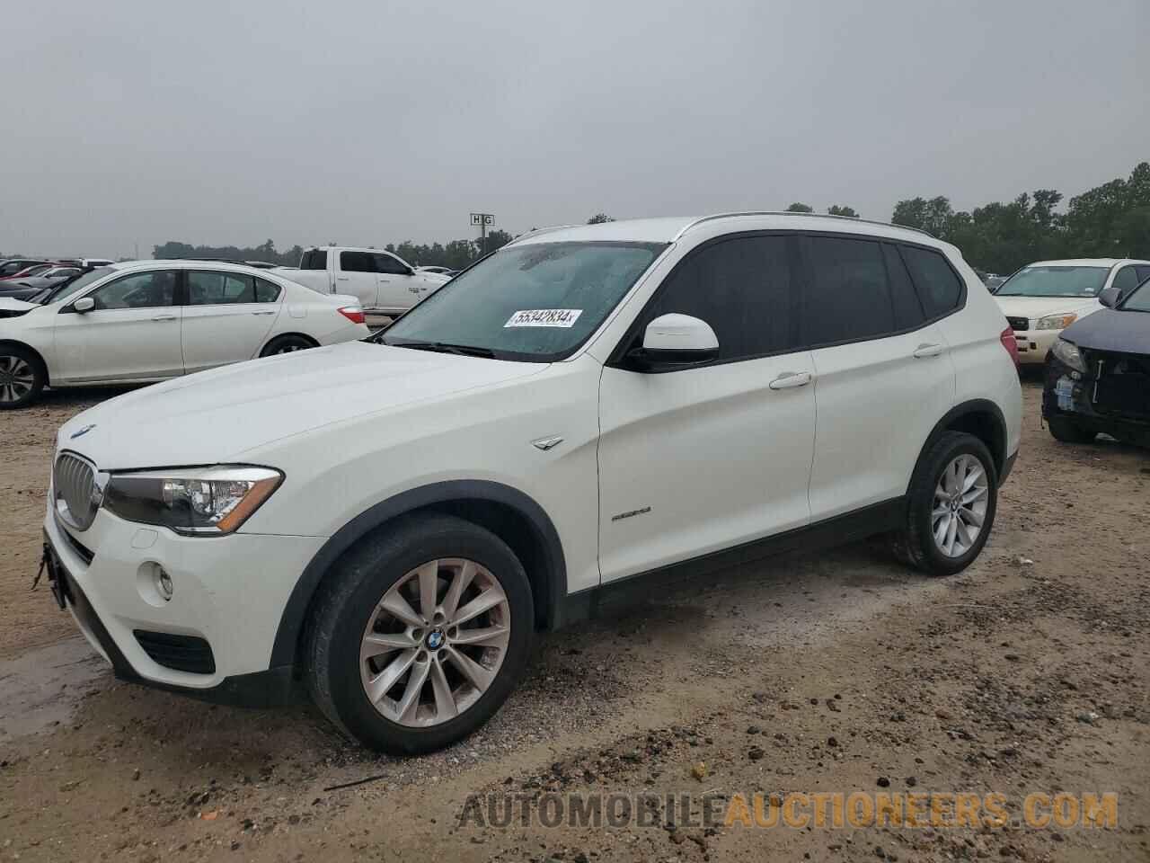 5UXWZ7C33H0V87075 BMW X3 2017