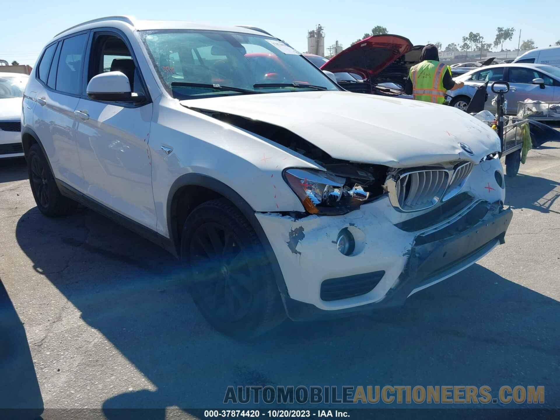 5UXWZ7C33H0V87576 BMW X3 2017