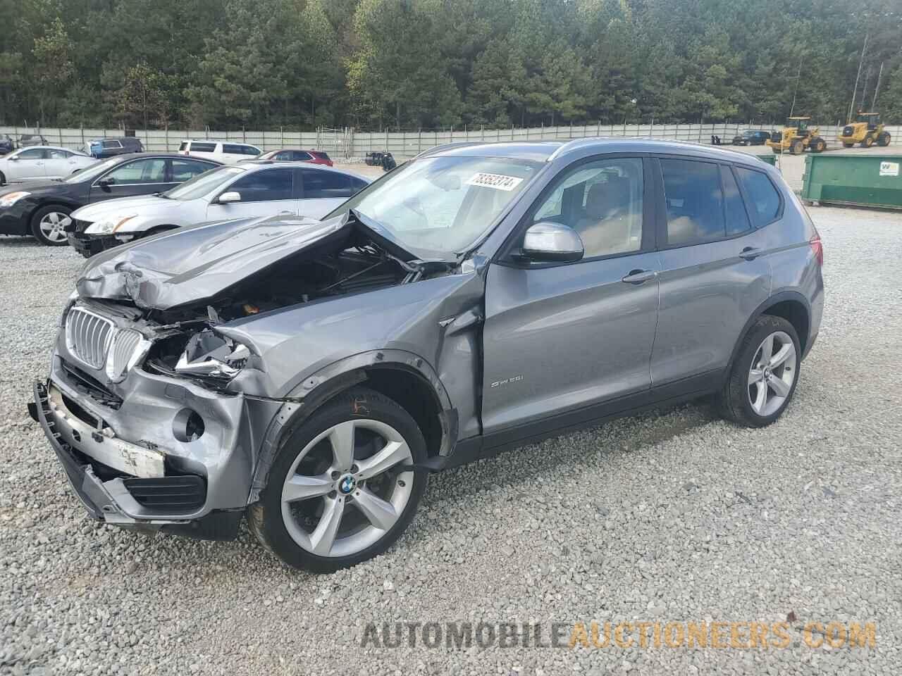 5UXWZ7C33H0V90137 BMW X3 2017