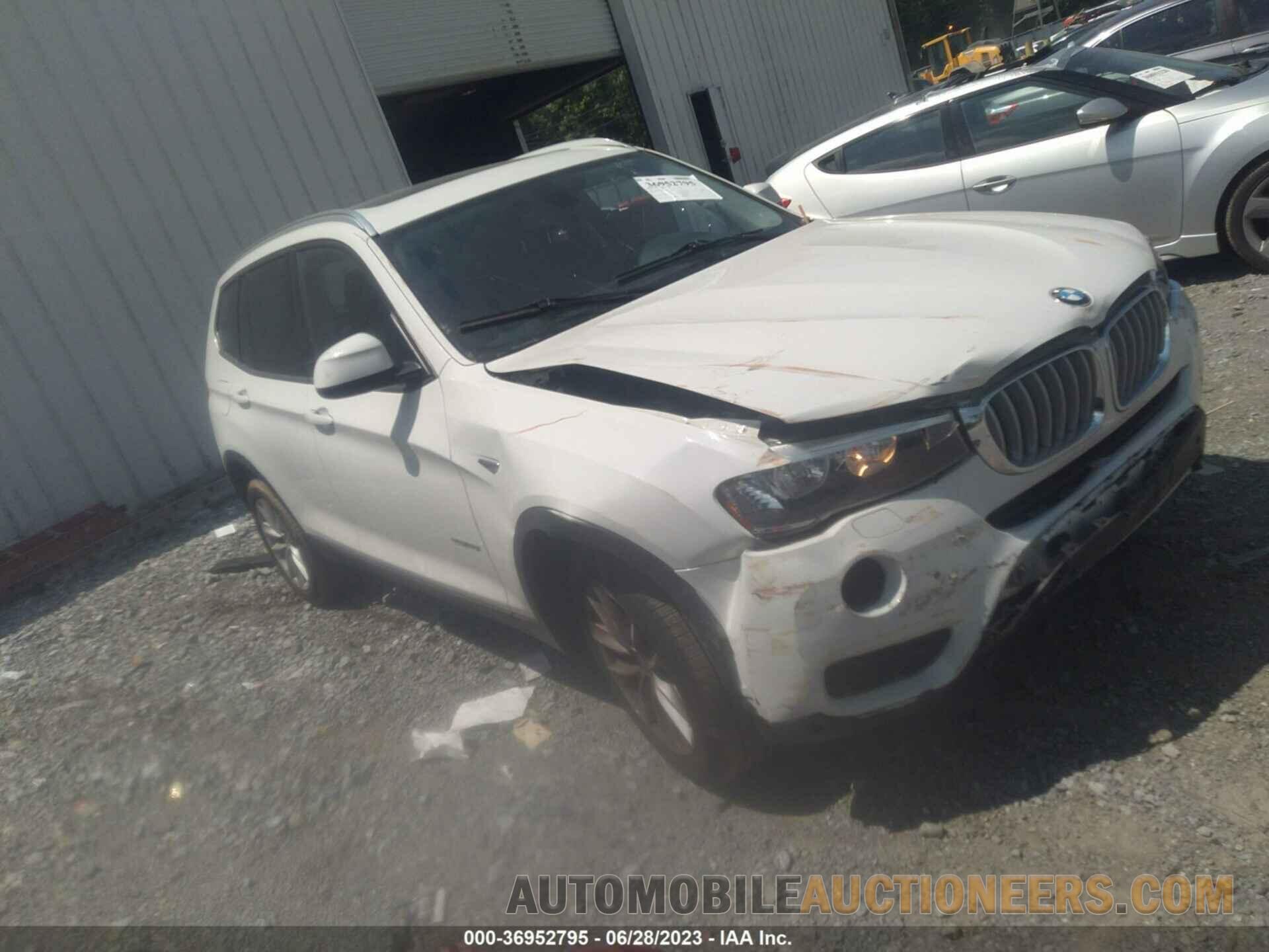 5UXWZ7C33H0V90977 BMW X3 2017