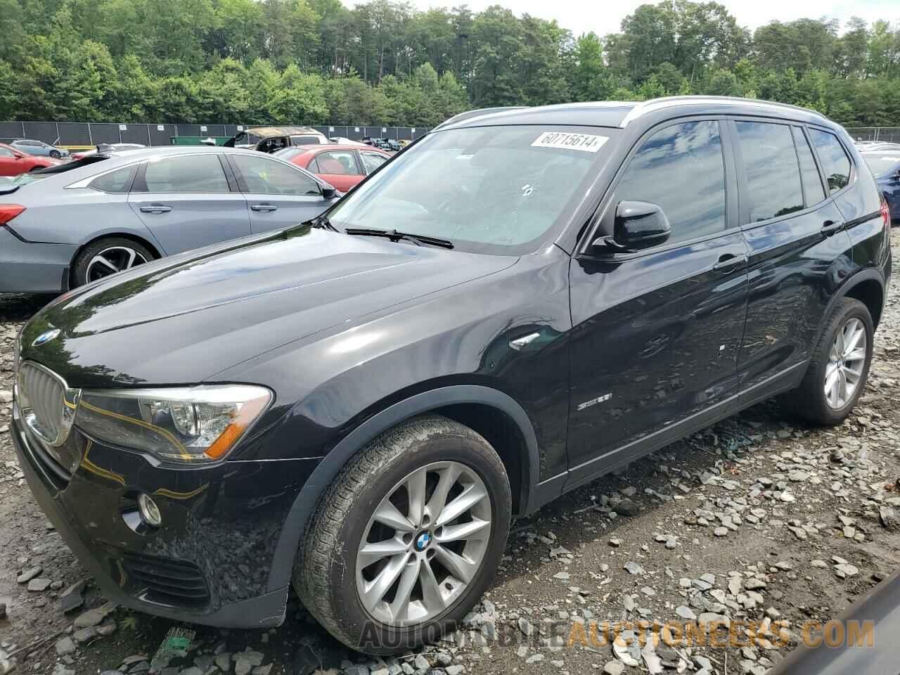 5UXWZ7C33H0V91336 BMW X3 2017