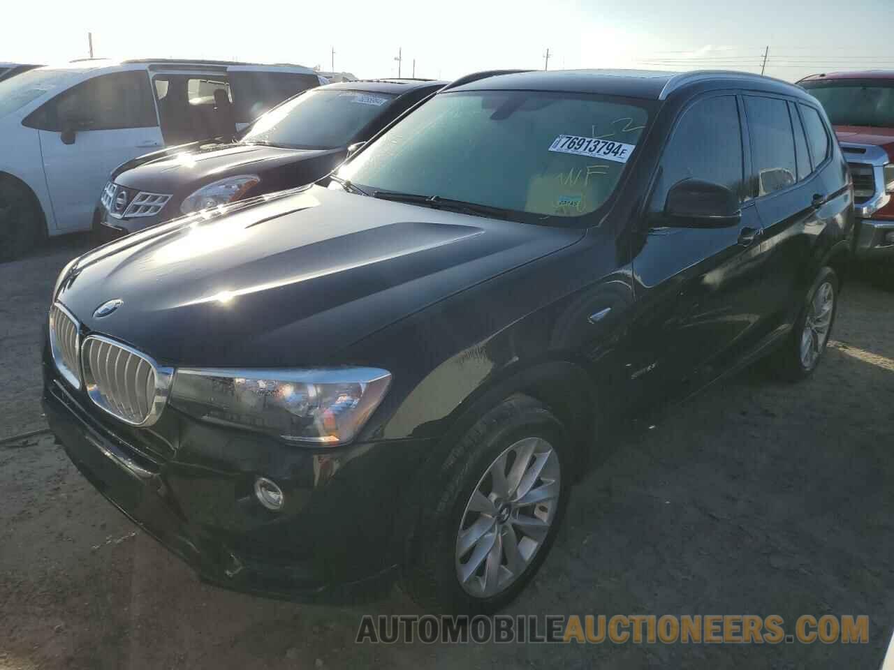 5UXWZ7C33H0V92454 BMW X3 2017