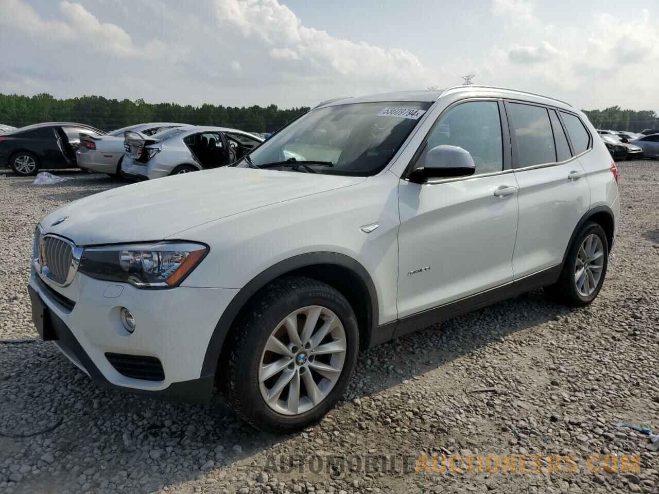 5UXWZ7C33H0V93037 BMW X3 2017