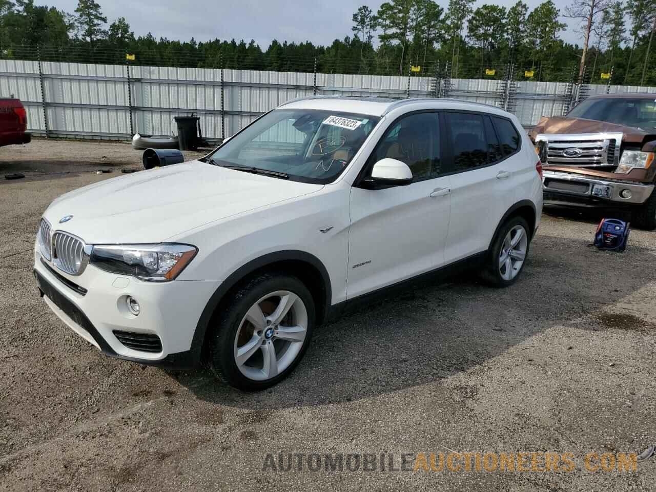 5UXWZ7C33H0V94317 BMW X3 2017