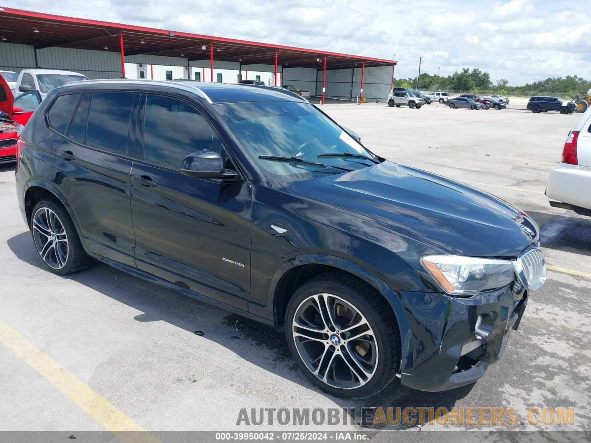 5UXWZ7C33H0V94625 BMW X3 2017