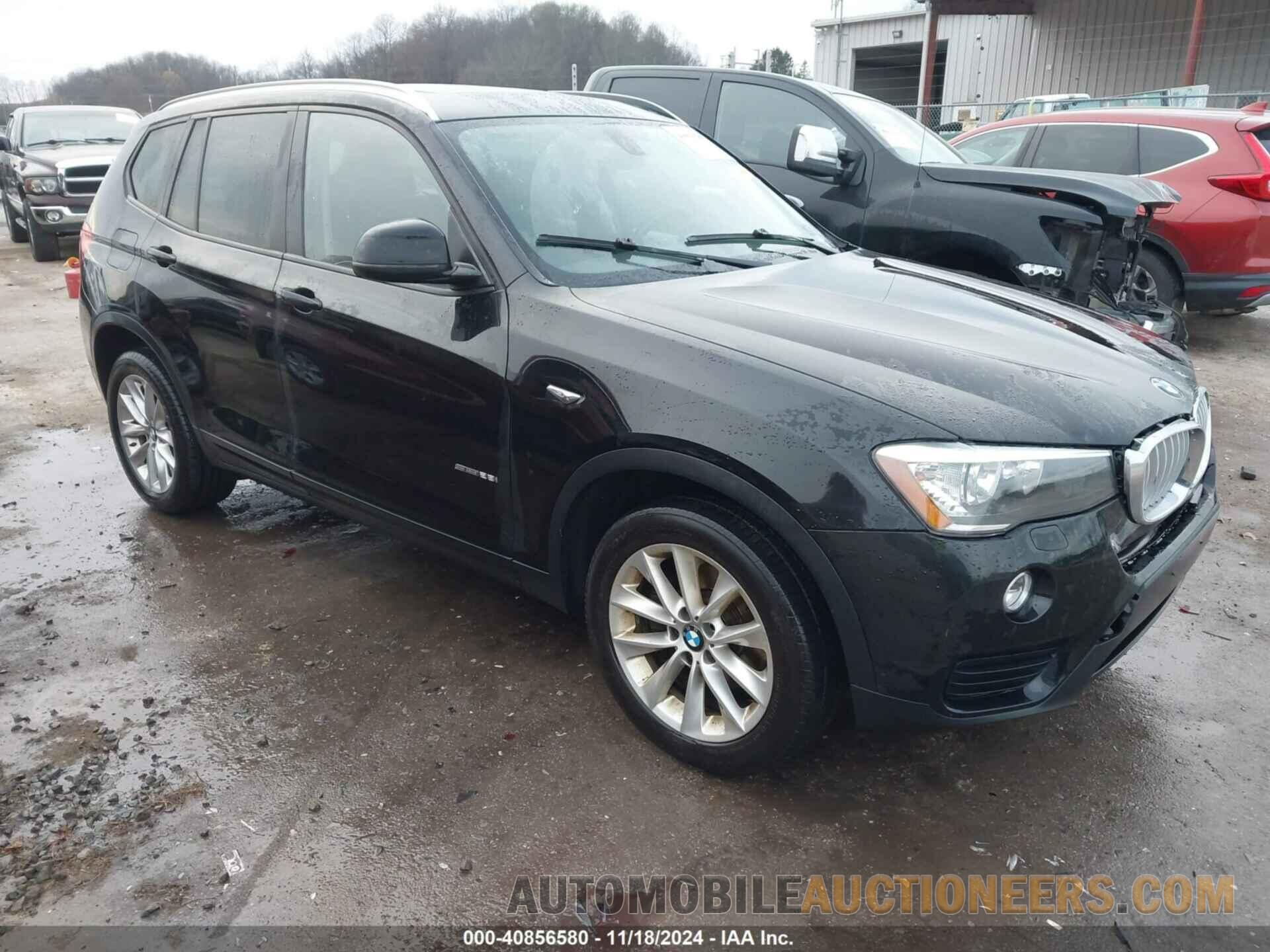 5UXWZ7C33H0X39999 BMW X3 2017