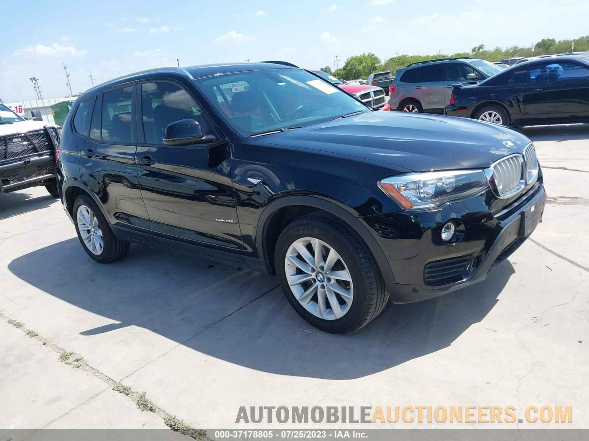 5UXWZ7C34H0V87392 BMW X3 2017