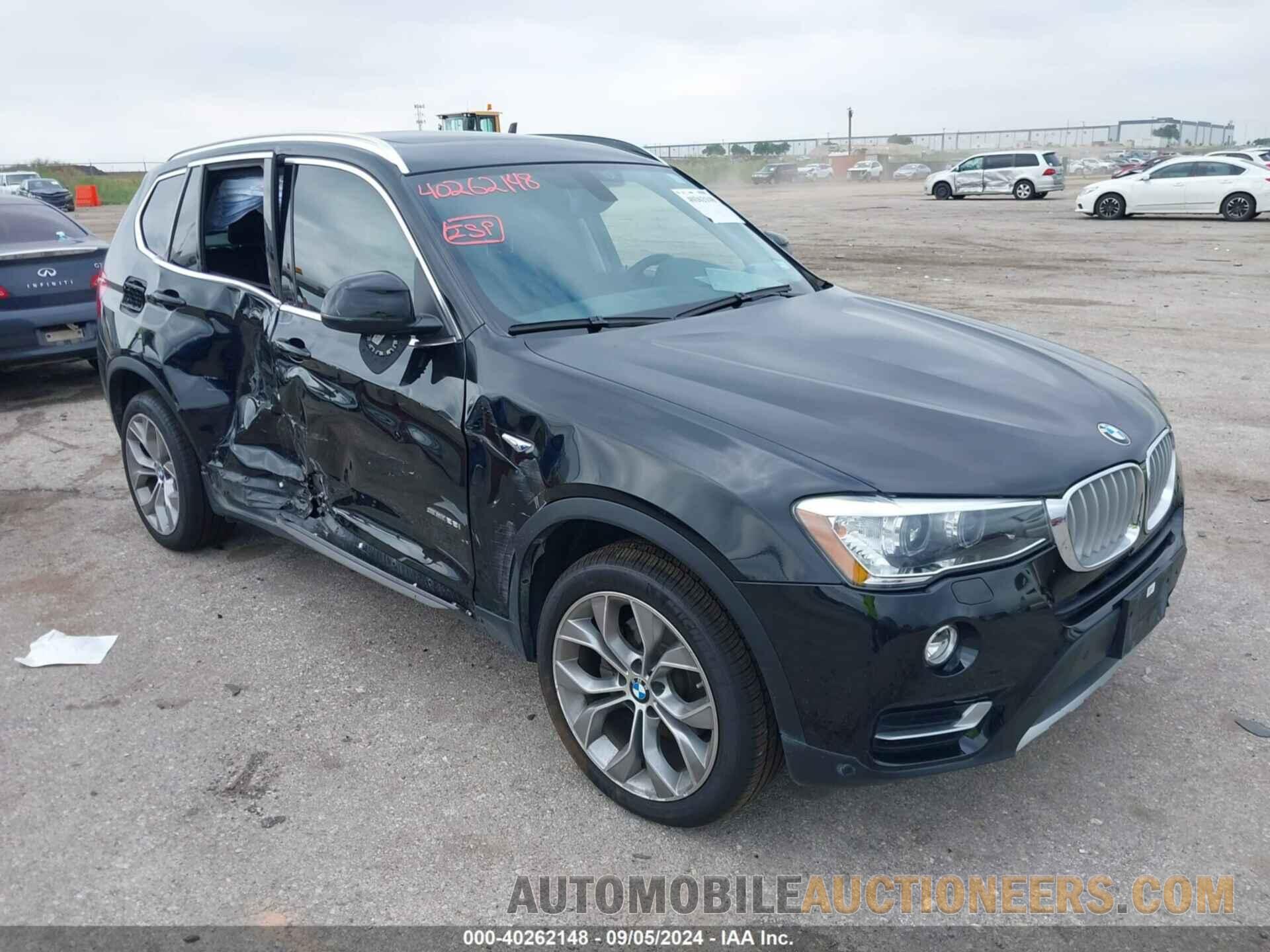 5UXWZ7C34H0V88929 BMW X3 2017