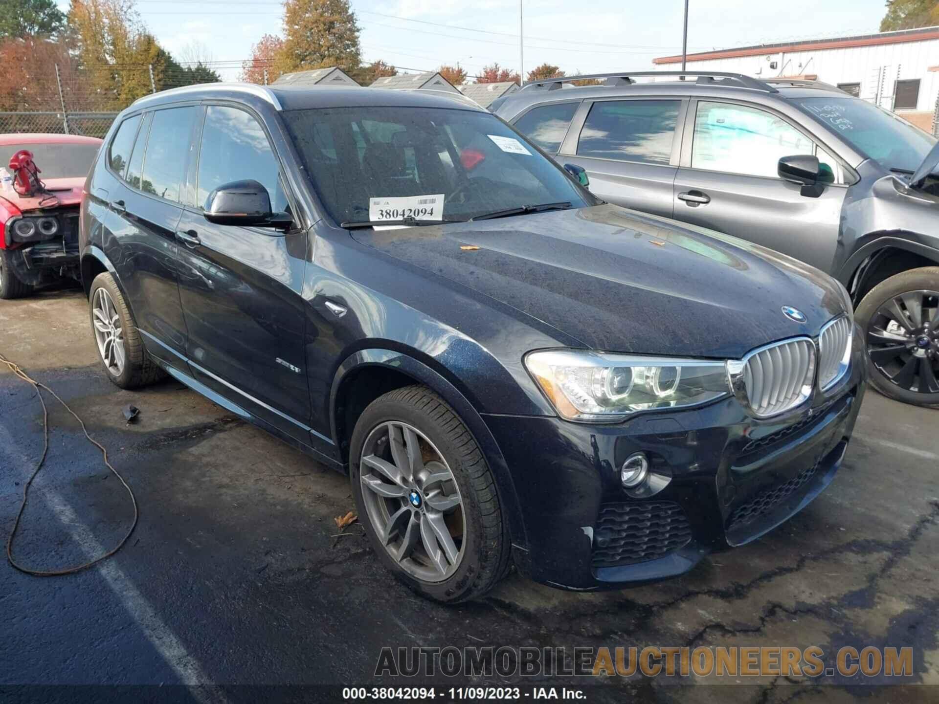 5UXWZ7C34H0V90518 BMW X3 2017