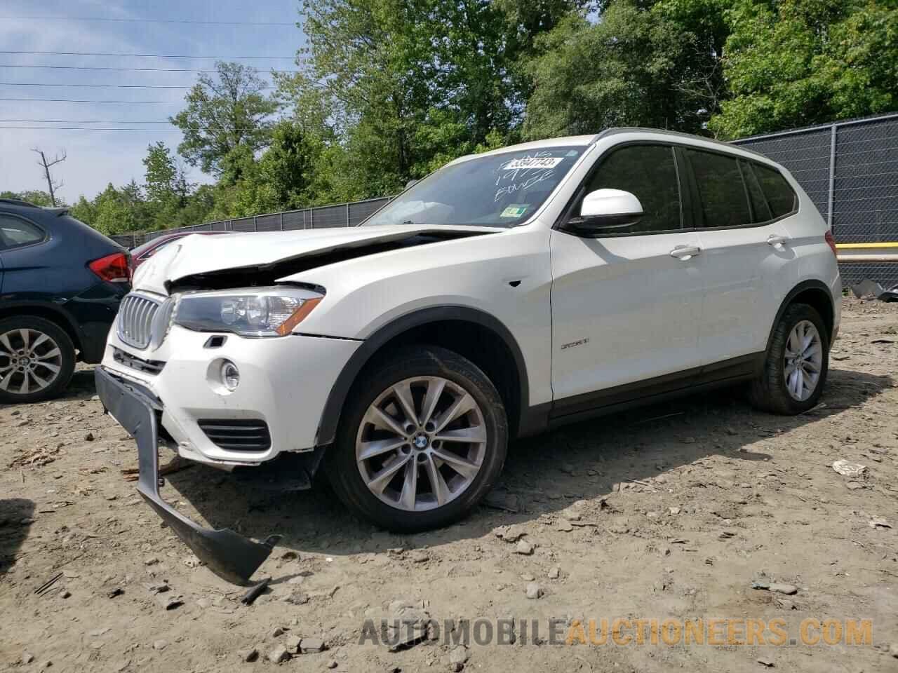 5UXWZ7C34H0V91975 BMW X3 2017