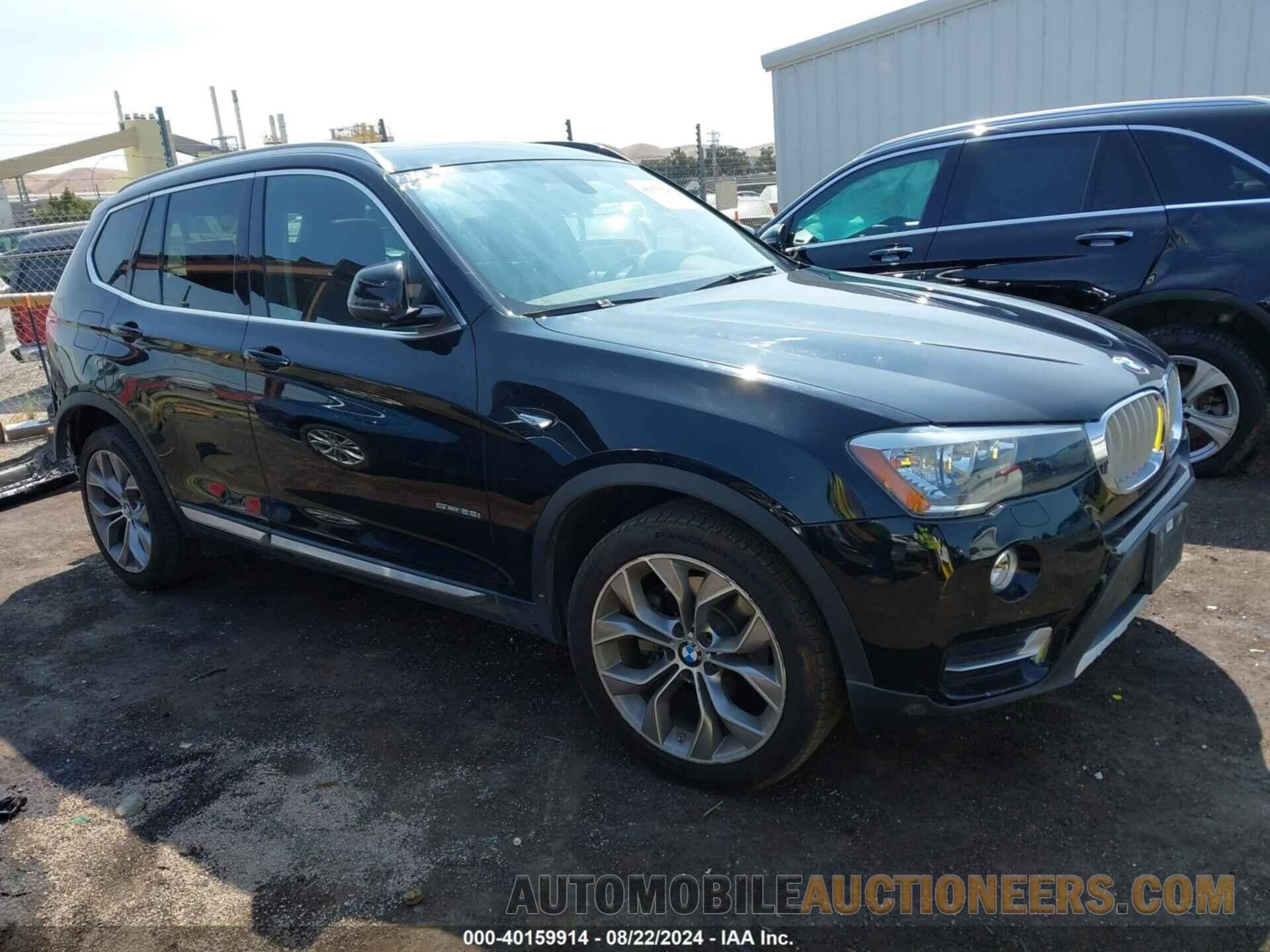 5UXWZ7C34H0X39414 BMW X3 2017