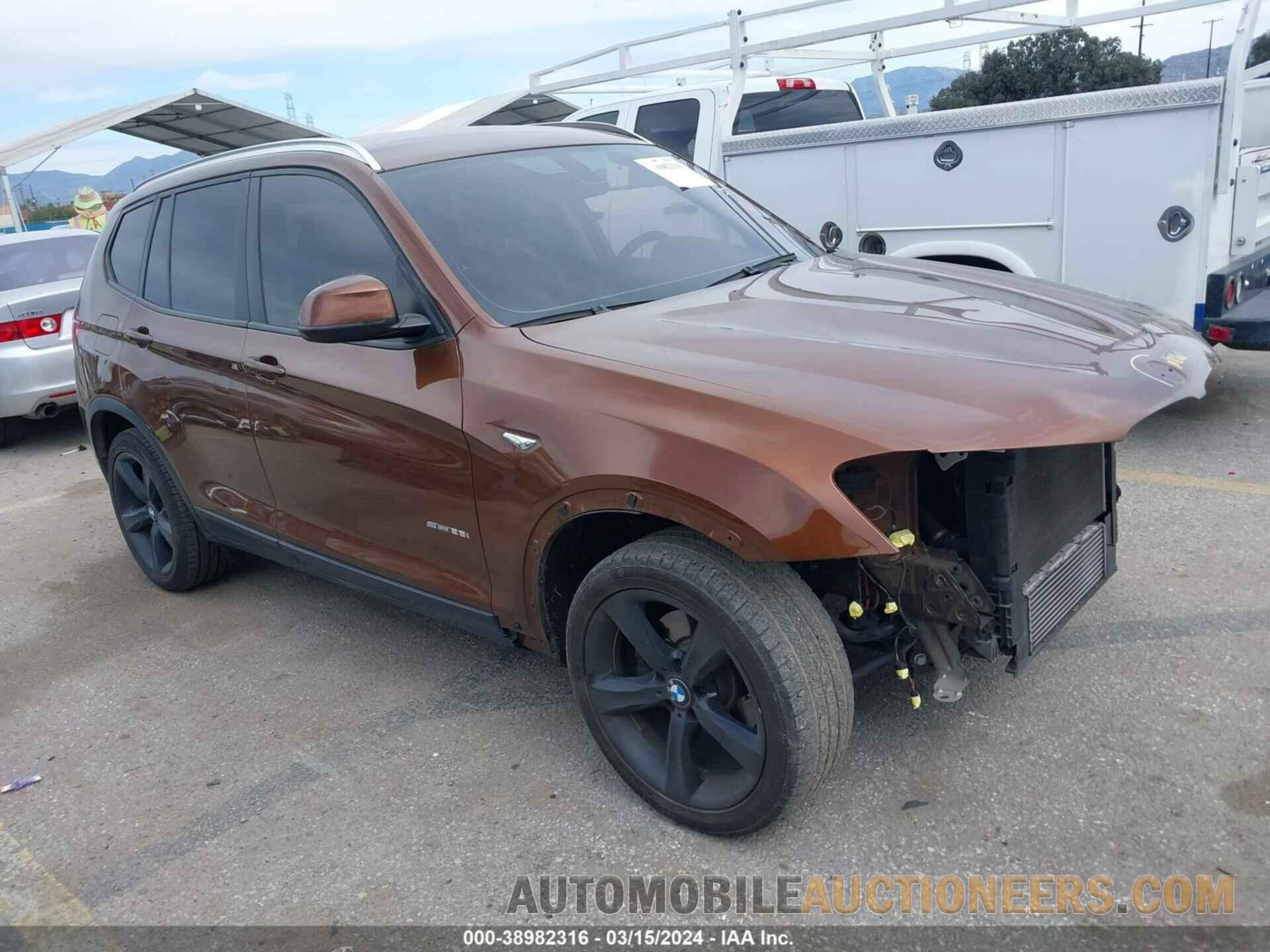 5UXWZ7C34H0X39655 BMW X3 2017