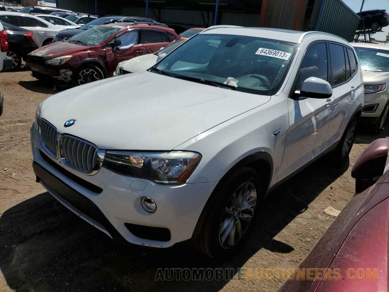 5UXWZ7C34H0X40157 BMW X3 2017