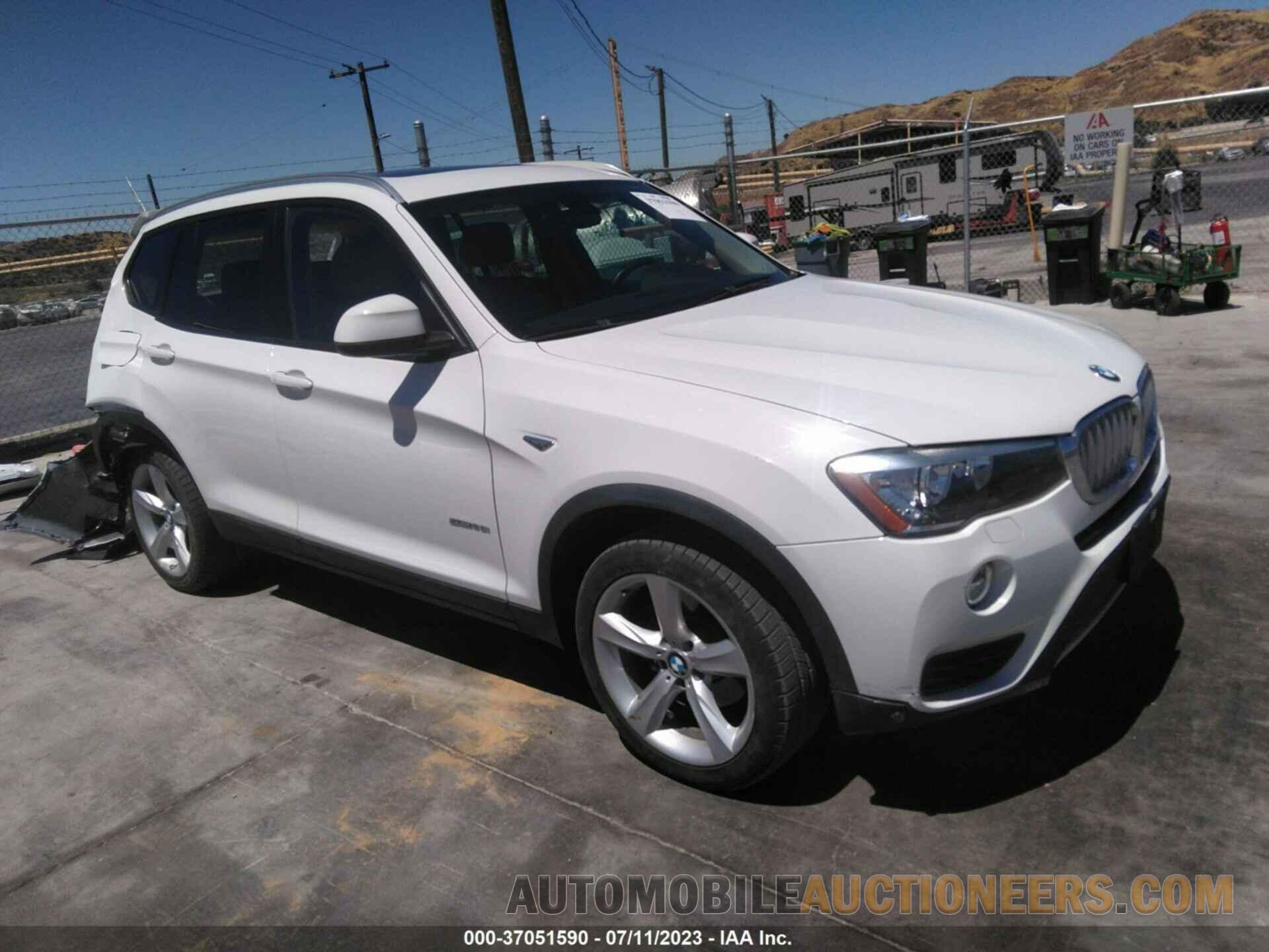 5UXWZ7C34H0X42670 BMW X3 2017