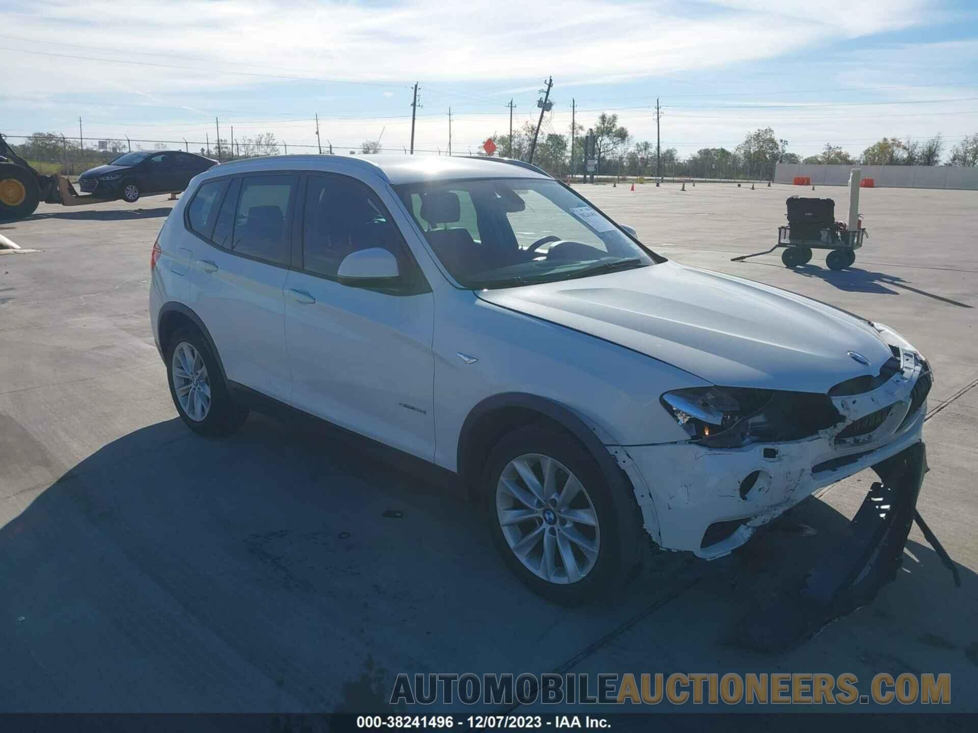 5UXWZ7C35H0V87076 BMW X3 2017