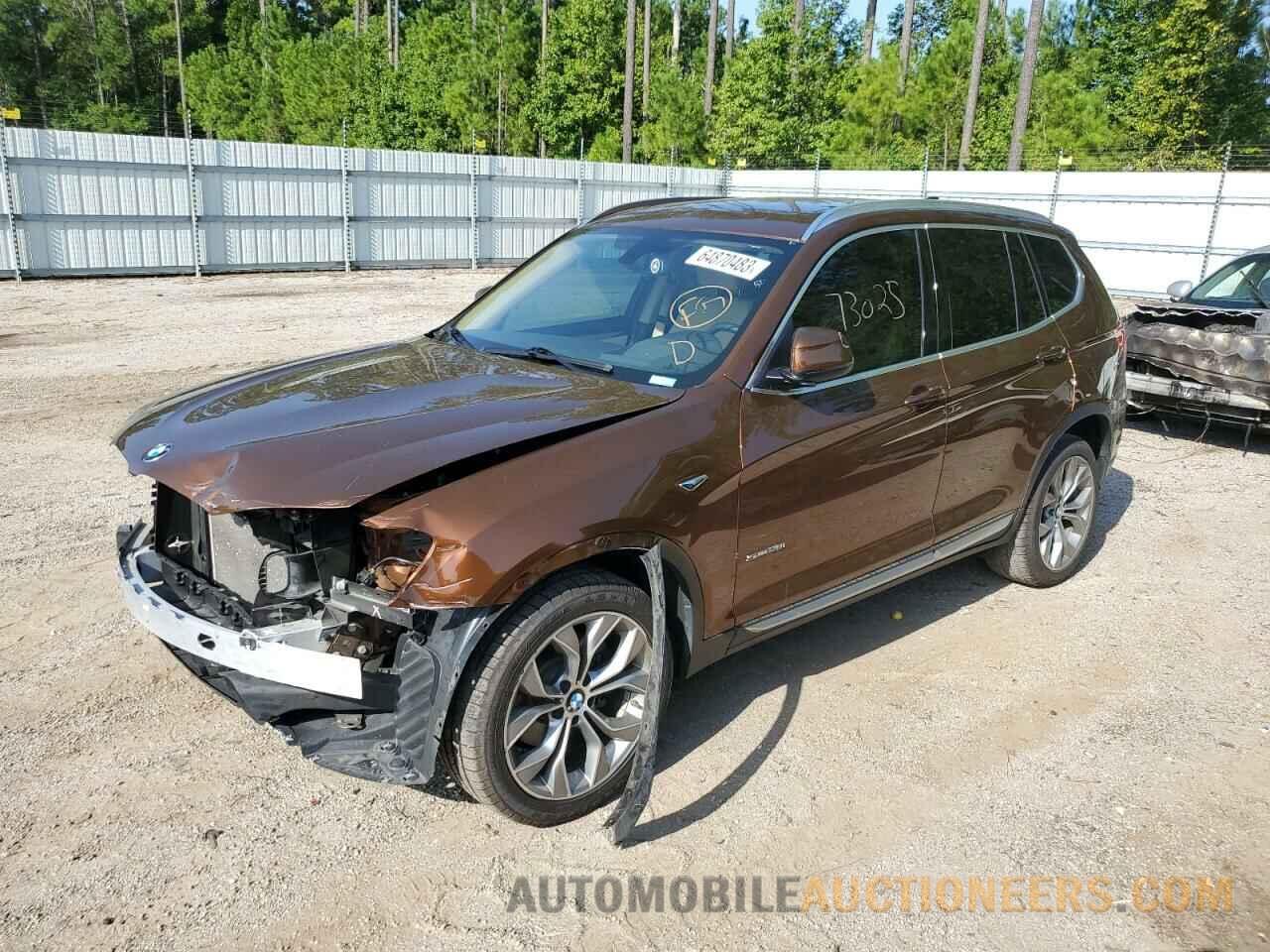 5UXWZ7C35H0V88325 BMW X3 2017