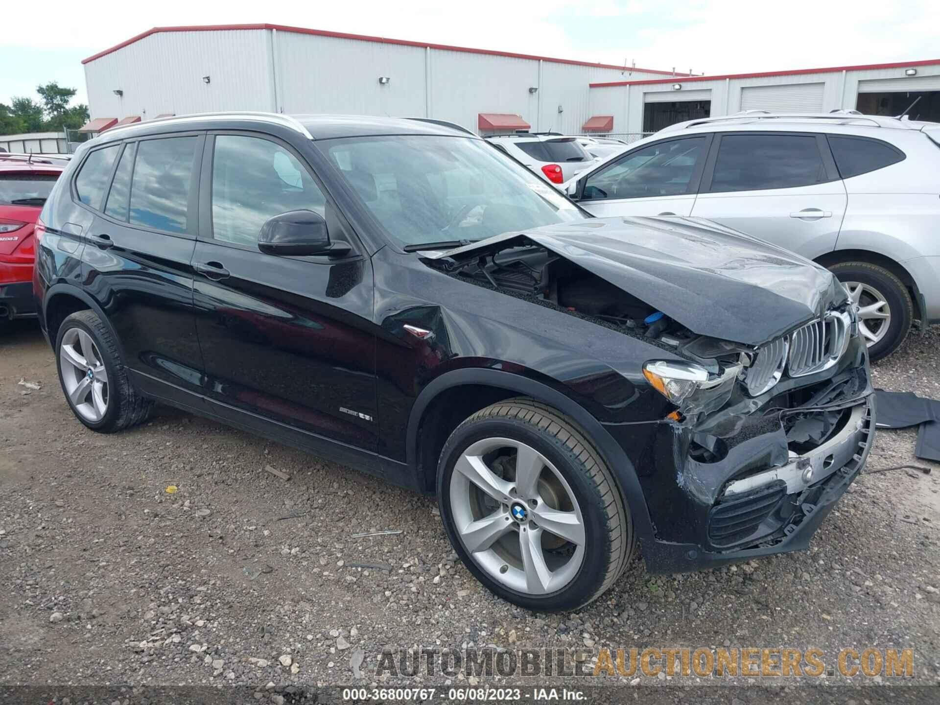 5UXWZ7C35H0V88616 BMW X3 2017