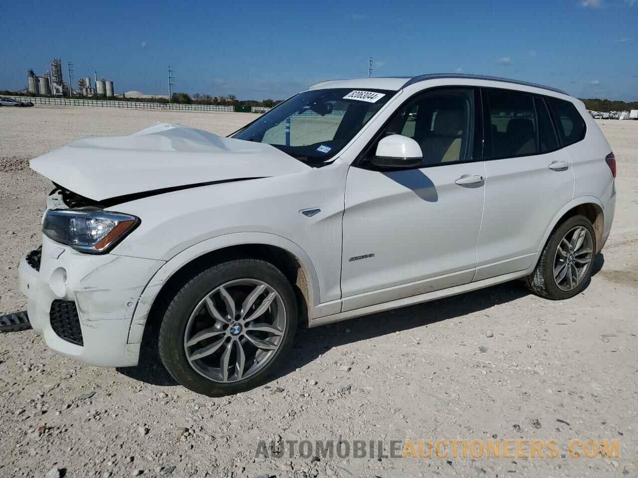 5UXWZ7C35H0V88678 BMW X3 2017